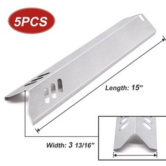 5 PCS 15 Inch Grill Heat Shields Plates Fits DynaGlo DGF510SBP DGF493BNP