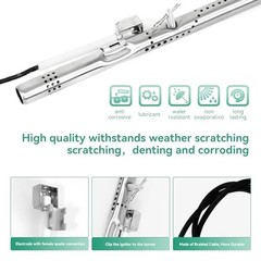 Grill Replacement Parts for 5 & 4 Burner Grills – Burners, Heat Plates & Tubes