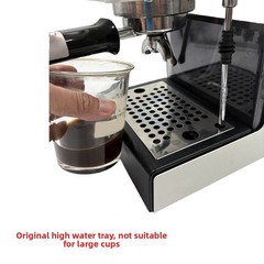 Extended Drip Tray for Gaggia Classic Pro with Optional Springs and Nozzle Set