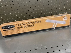 Large Universal Bar burner
