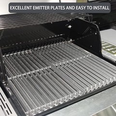 Grill Emitter Plates Replacement Heat Tent Shield Infrared Grill Grates Parts