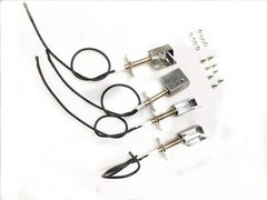 Ceramic Electrode Gascatcher Ignition Chamber Kit For Bakers & Chefs Gas Grill M