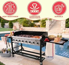17″ Grill Burners Replacement for Members Mark GR2039201-MM-00 BBQ Parts, Sta…