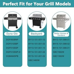 DGF510SBP Tray Replacement Parts for Dyna-glo 5Pcs Heat Plate + Drip Pan