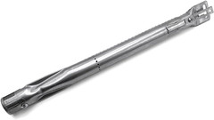 Gas Grill Burner Universal Stainless Steel Tube (Pack of 3) Extends from 14″ to