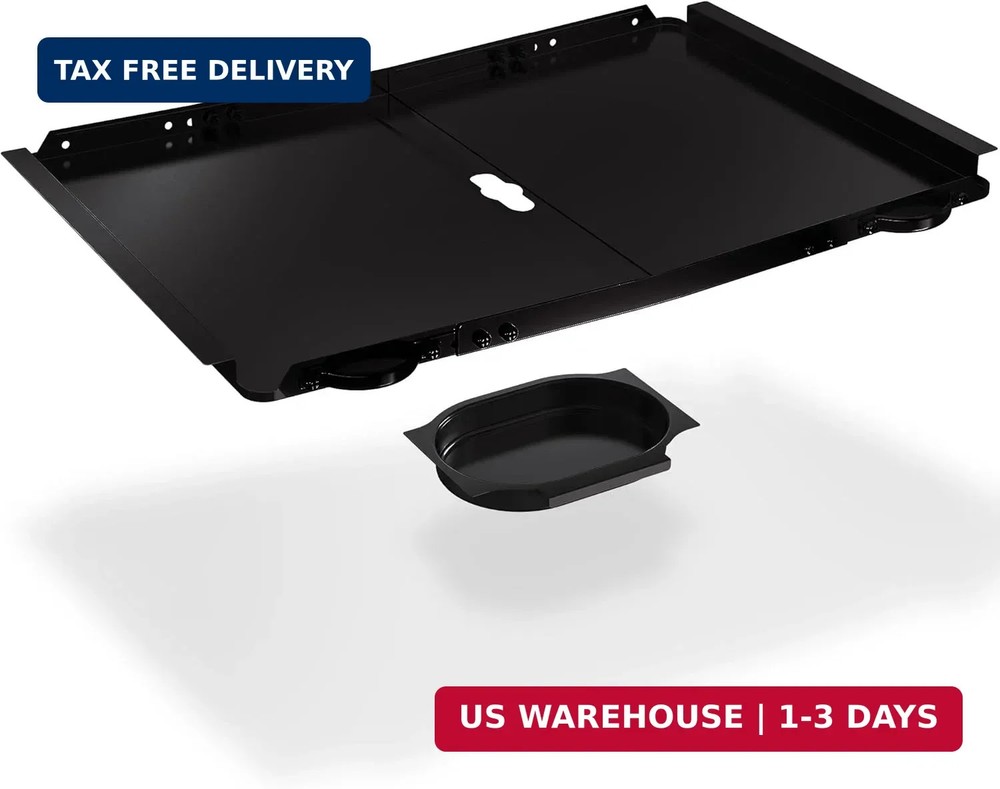Replacement Grease Tray with Catch Pan for Dyna Glo Grill Replacement Parts, 24-