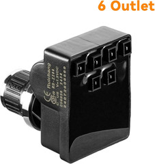 Onlyfire 6 Outlets Universal Spark Generator Tact Push Button Switch Igniter BBQ