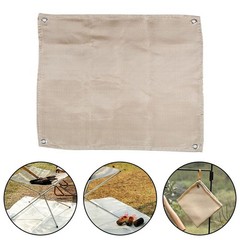 Fireproof Fiberglass Blanket Mat Heat Resistant Pad for Patio and Campsite