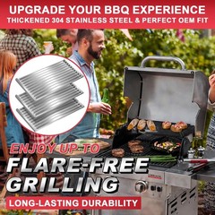 Stainless Steel Emitter Plates Replacement for Charbroil Tru-Infrared Grills – 3