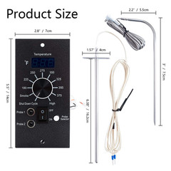 Digital Pro Controller for Traeger Grill Parts Control Panel Replacement with Me