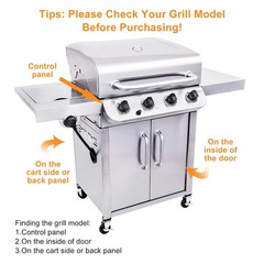 Grill Replacement Parts for Charbroil 463436215, 463436214, 463436213, 463439…