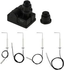 Grill Igniter Assembly Kit, Gas Grill Spark Generator, Electronic AA Battery Ign
