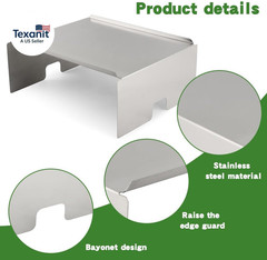 Stainless Steel Heat Baffle for Pitboss, Heat Shield Diffuser for Pitboss 700, 8