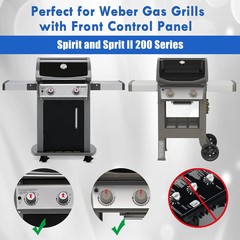 7637 Grill Grates Replacement Parts for Weber Spirit E210 E-215 E-220 S-210 S-21