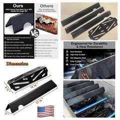 Grill Flavorizer Bars Replace for Weber Genesis II E-410, S-410, LX E-440, S-440