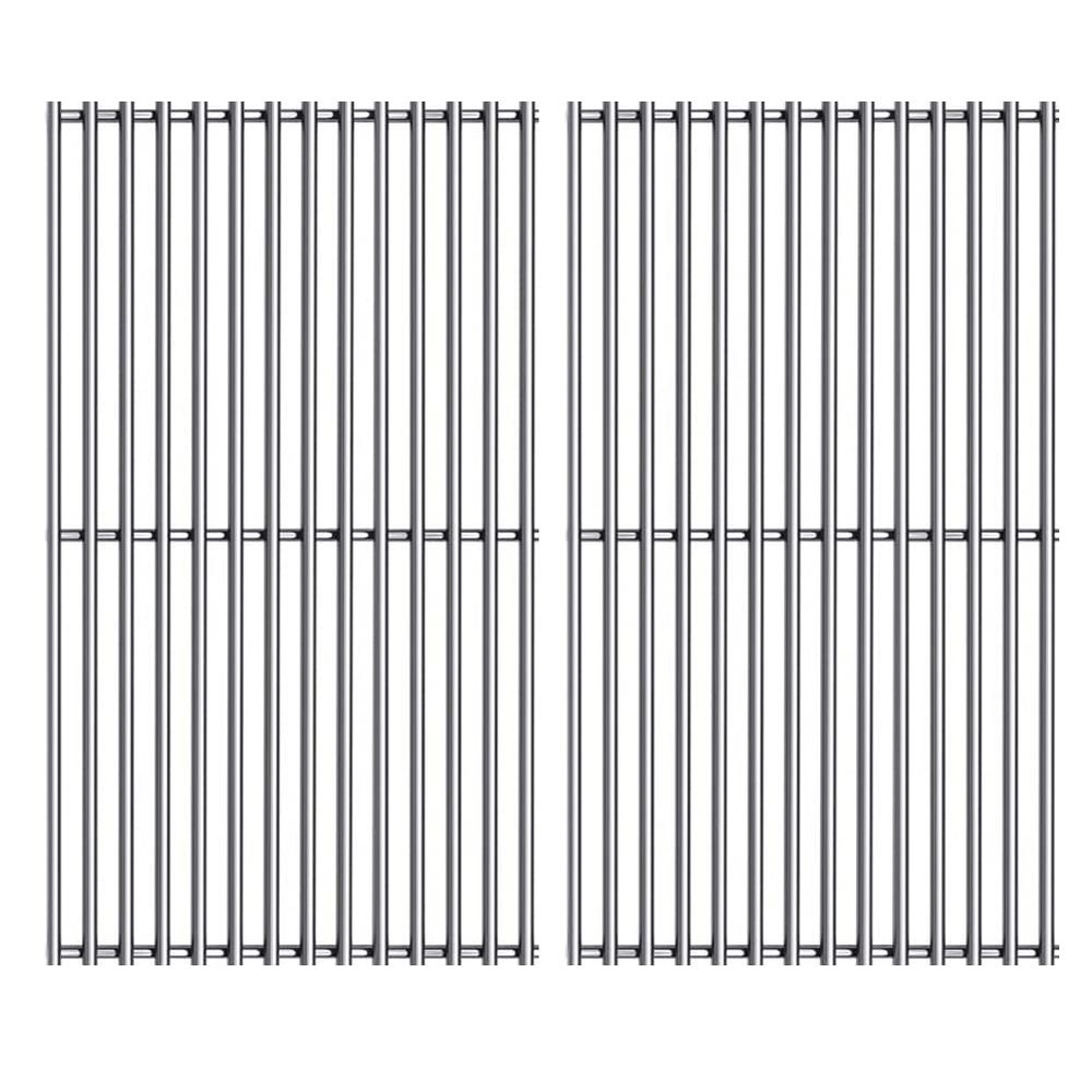 2 PCS S5102B 17 Inch Stainless Steel Cooking Grid Grates For Grill Chef BM616