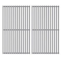 2 PCS S5102B 17 Inch Stainless Steel Cooking Grid Grates For Grill Chef BM616