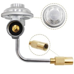 Moflame 4 Ft Propane Adapter Hose1Lb To 20Lb Converter Gas Regulator For