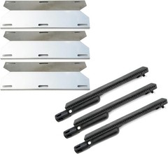 Direct store Parts Kit DG225 Stainless Steel Heat Plate Shield and Cast Iron Bur