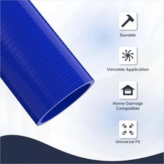 2.5″ ID Straight Silicone Coupler Hose (63mm) High ID – 2.5Inch(63mm) Blue