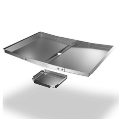 Stainless Steel Grease Tray with Catch Pan, Dyna Glo Grill Replacement Parts – U