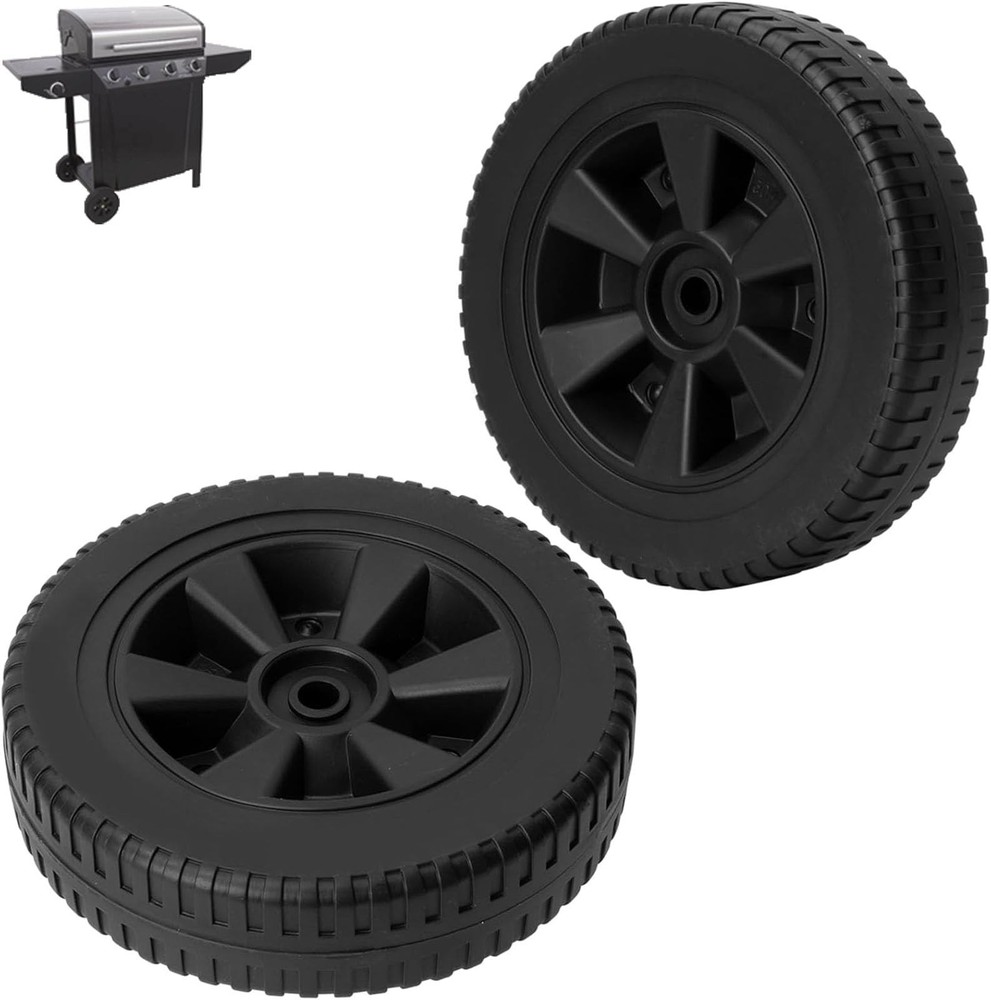 Grill Replacement Parts for 8” Wheels-Charbroil G210-0018-W1, Black