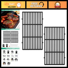 Replacement Grill Grates for Weber Spirit 300 Series & Genesis Gas Grills, Cast