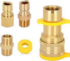 1/2 Inch Natural Gas Quick Connect Fittings for Gas Grill Heater Generator