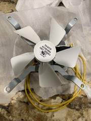 Lightweight Induction Fan Kit for Wood Pellet Grills – White, AS660 Fan