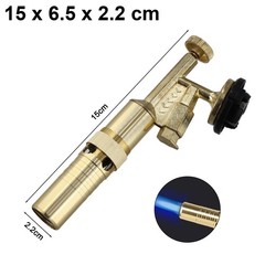 BBQ Flame Torch Brass And Plastic Construction Lightweight And Compact