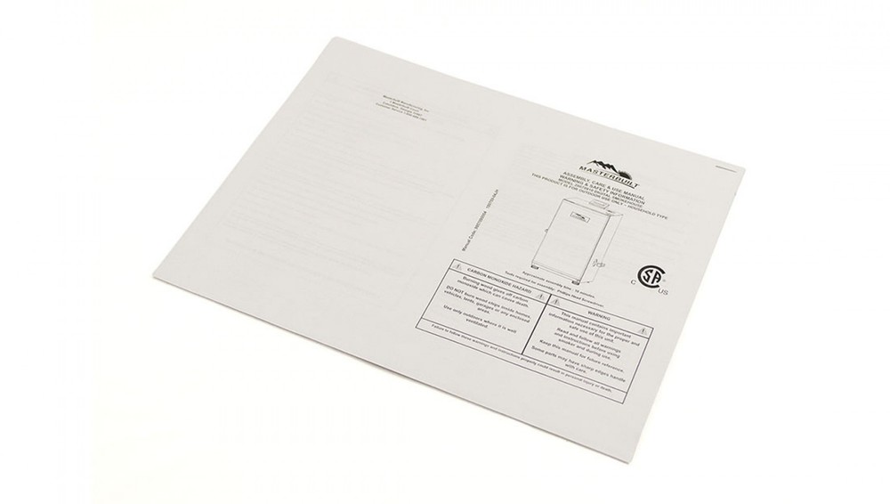 Grill Part # 9807090004 – Instruction Manual .