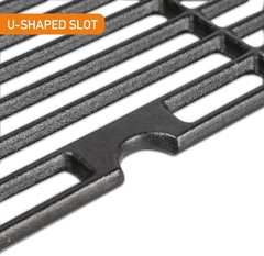 18″ x 25″ Cast Iron Grill Grates for Charbroil Models – Perfect Searing