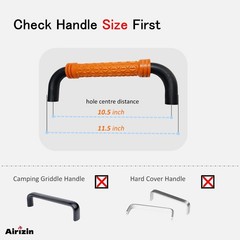 11.5″ Griddle Handle Replacement for Propane Griddles, Adventure Ready Lid Handl