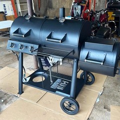 Grill Igniter Kit for Oklahoma Joe’s Longhorn Combo Charcoal Gas Smoker Grill…