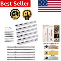 Charbroil Advantage 6 Burner Replacement: Perfect Fit Heat Plates & Burner Tubes