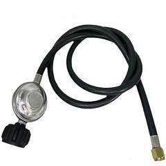 4ft Hose and Regulator Kit for BBQ Grills Fire Pits and Outdoor Adventures
