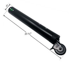 Traeger Caster Leg Assembly Slanted: KIT0139-AMP
