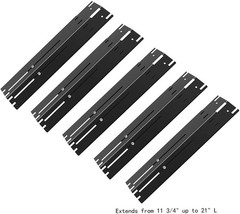 Durable Heat Plate Replacement for Gas Grills – 11.75″ to 21″ Adjustable Size