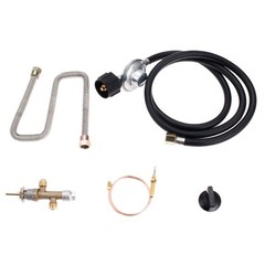 1X Propane Fire Pit Control Valve System kit QCC1 Connection Propane Regulator
