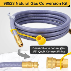 97352 98523 Natural Gas Conversion Kit for Monument Grills Model 41847NG 77352NG
