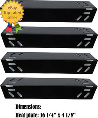 Porcelain Steel Heat Plates Replacement for Kenmore 119.16144210 119.162300
