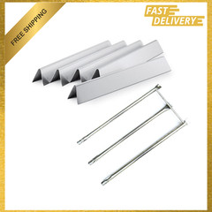 Parts Kit for Weber Genesis Silver B C Spirit 300 700 and 900 Series Flame Bars