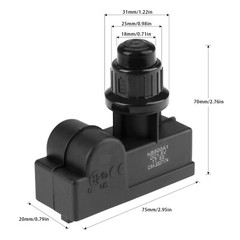 1 Outlet Push Button Ignitor BBQ Gas Grill Spark Generator Igniter High Quality