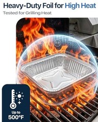 Drip Pans for Napoleon 62007 Grill, Grease Tray Liners for Prestige I 20 Pack