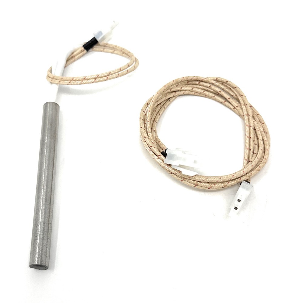 80W DC Igniter KIT0255 for Traeger D2 – 3.75″ Plug & Play Hot Rod w/ Ext Wire