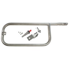 304 Stainless Steel Grill Tube Applicable Gas For LPG Maximum Voltage 18 KV