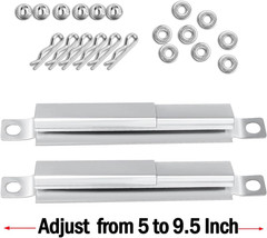 4 Pack 304 Stainless Steel Carryover Tubes – Universal Gas Grill Crossover Tube