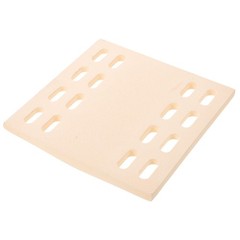 3 Set of 2 Ceramic Bbq Briquettes Heat Plate Replacement Durable Grill Parts