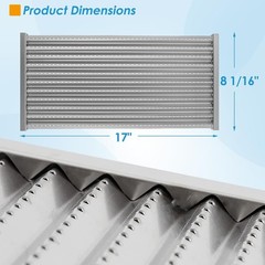 Charbroil 17″ Tru Infrared Grill Grates and Emitter for 3-Burner 463242516 46624