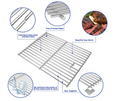 17 Inch BBQ Cooking Grid Grate for Home Depot Nexgrill 720-0830H 720-0830D 2-Pcs
